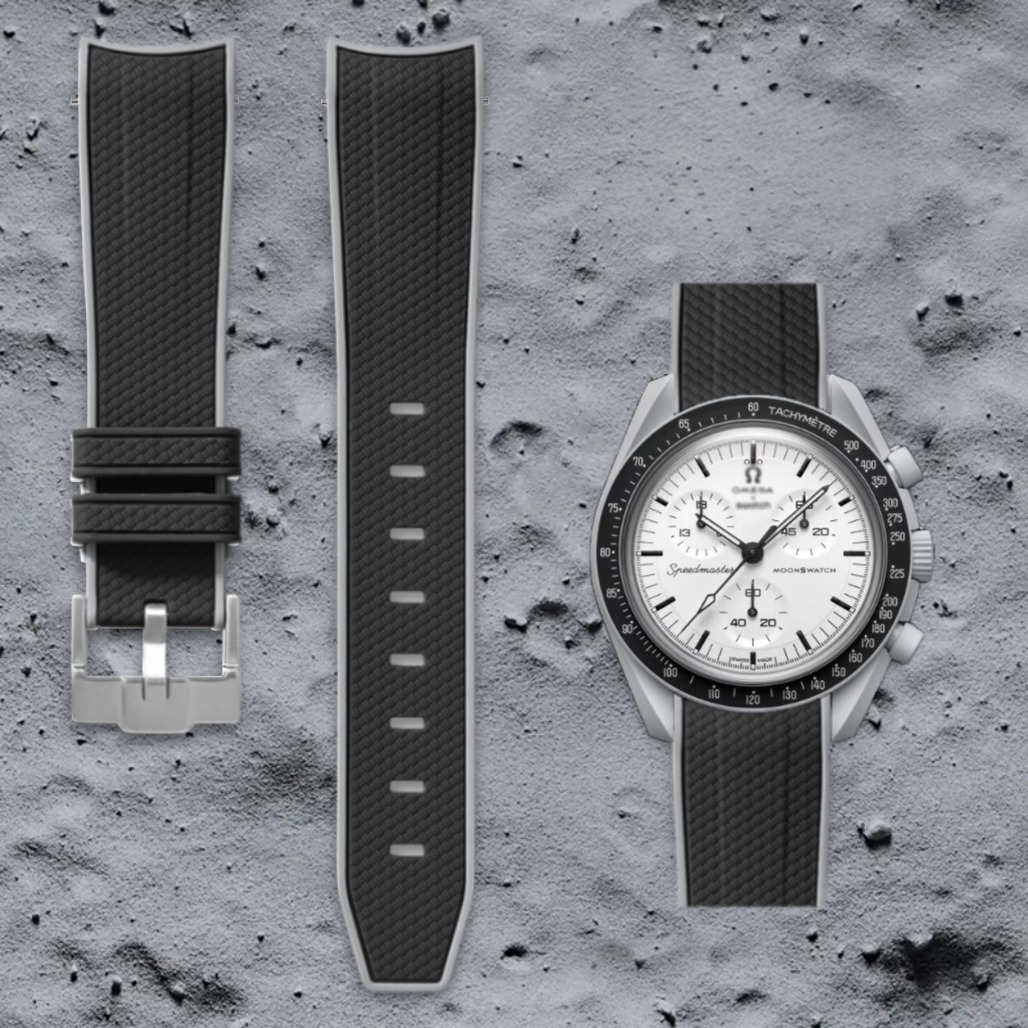 For Compatible With Swatch x Omega Earth Phase Watch Strap moonswatch